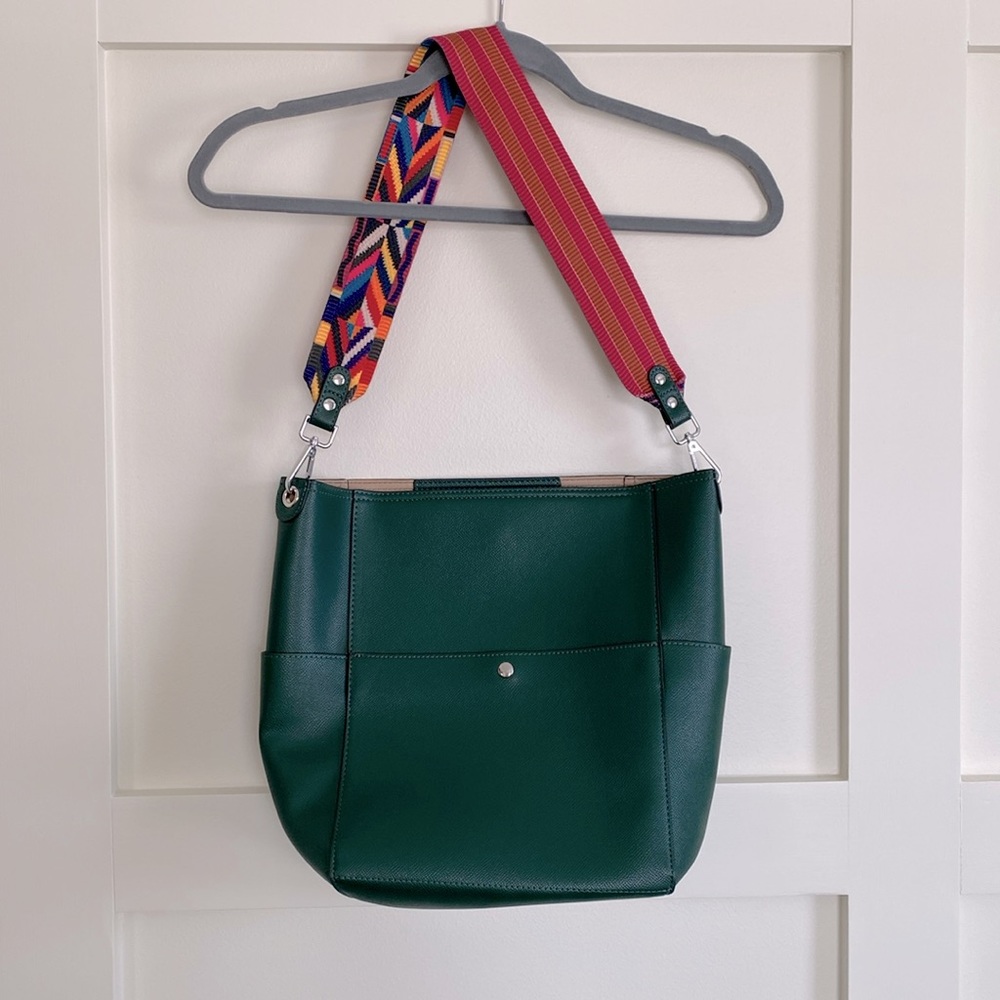 Tote Bag with Reversible Strap
